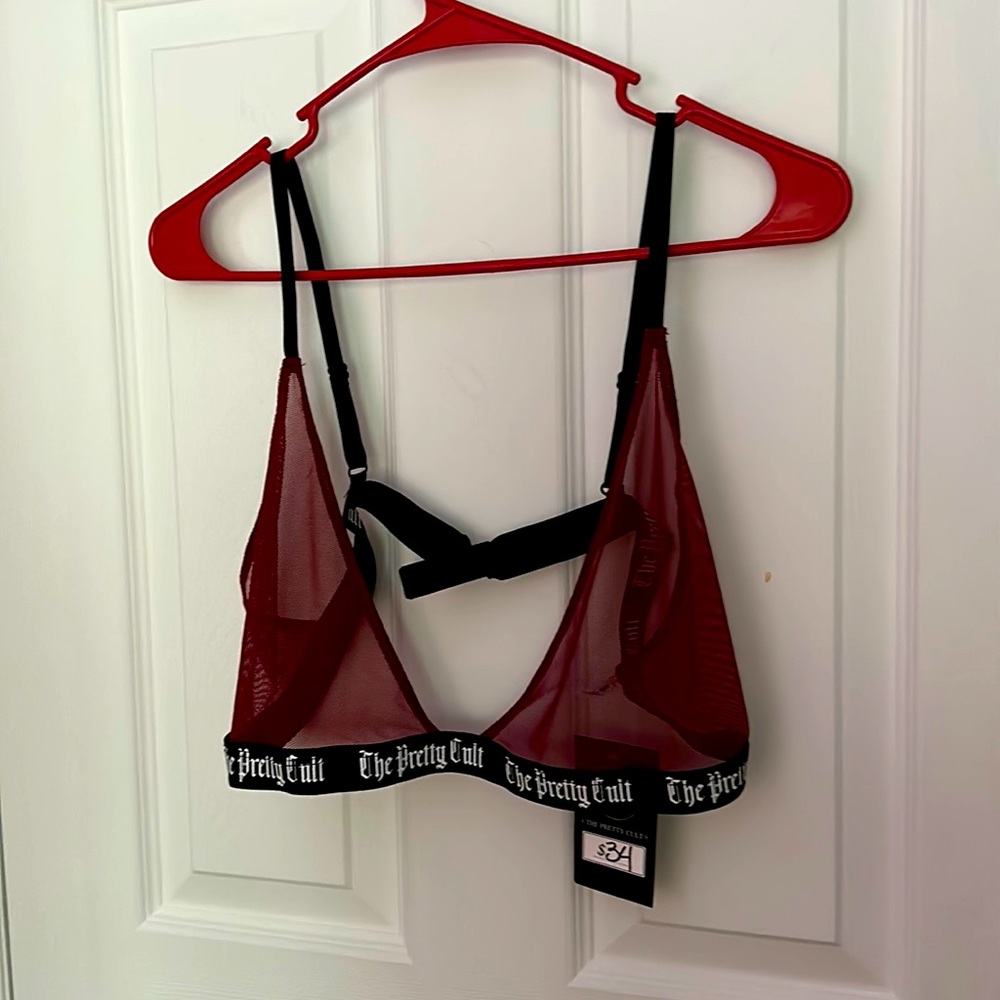 Berry Mesh Bralette